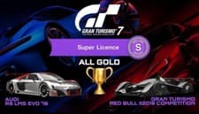Image of GT7 - Gran Turismo 7 - S1 to S10 Gold Only - Super Licence Only - PS4/PS5,