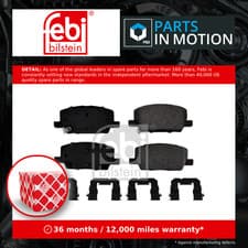 Image of Brake Pads Set Front 176970 Febi 042566753 42566753 22311 D20199144 22312 22313