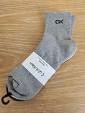 Image of Calvin Klein Men's Short Socks Set of 3 One Size