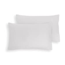 Image of Luxury Percale 200 thread count Cotton Pillowcases 3 Colours Made in Portugal