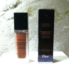 Image of Dior Diorskin Forever Fluid Foundation Shade 080 Ebony 30ml Full Size New Boxed