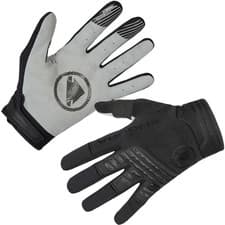 Image of Endura SingleTrack Adult Unisex Windproof Cycling Gloves - Size: Small - Black