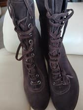 Image of Ladies Suede leather ankle boots, by ALL SAINTS