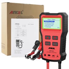 Image of Battery Tester 12v Car Battery Analyzer Cca Charging Test