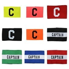 Image of CAPTAINS ARMBAND - PRECISION CAPTAIN ARM BAND ADULTS & KIDS - FOOTBALL HOCKEY