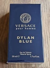Image of Versace Dylan Blue pour homme Eau de Toilette EDT for Him 50ml