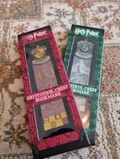 Image of Gryffindor and Slytherin Crest Harry Potter Bookmark