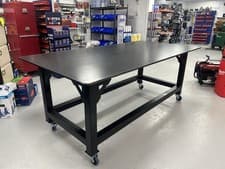 Image of Heavy Duty Welding Table | Fabrication | Workbench (15mm Top) 2,400mm x 1,200mm