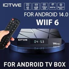 Image of 2026 Android 14.0 Smart TV Box 4GB+128GB Quad Core 6K HDR Media Player WIFI UK