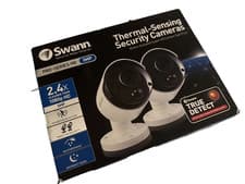 Image of Swann SWPRO-5MPMSBPK2 Thermal Sensing CCTV Camera 1080p Super HD PIR 5MP
