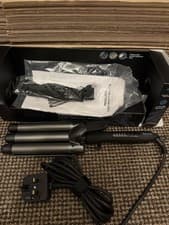 Image of Revamp Progloss Deep Beach Ceramic Waver Triple Barrel Hair Curler Styler