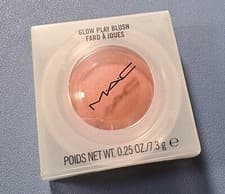 Image of MAC Glow Play Blush In GRAND - Full Size 7.3g/0.25oz NIB Authentic & Fresh 