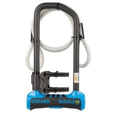 Image of Oxford Shackle14 Pro Duo U-Lock 320mm x 177mm Plus Cable