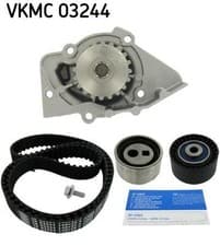 Image of Cooling Water Pump & Timing Belt Kit SKF VKMC 03244 Fits Citroen Fiat Peugeot