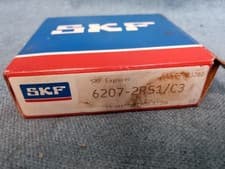 Image of SKF 6207-2RS1/C3 Shielded Deep Groove Ball Bearing 35 x 72 x 17mm NEW
