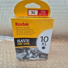 Image of Kodak Genuine 10XL Printer Ink Cartridge - Black (770 Pages)