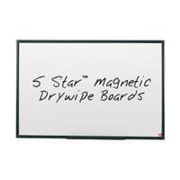 Image of 5 Star Office Magnetic Drywipe Board Steel Trim with Fixing Kit and Detachable