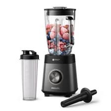 Image of Philips Blender 5000 Series, 1200W, glass jar, variable speed (HR3041/00)