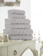 Image of Zero Twist Luxury Towels 100% Cotton Super Soft 600 GSM Hand Bath Towel Sheet