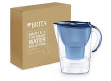 Image of BRITA Marella Water Filter Jug Blue (2.4L) Starter Pack