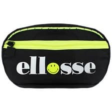 Image of Ellesse Piollo Mens Black/Green Bum Bag