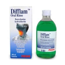Image of Difflam Oral Rinse - 300ml- Reduces Inflammation/Discomfort