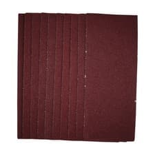 Image of Draper 55737 1/3 Sanding Sheets, 93 x 230mm, 40 Grit (Pack of 10)