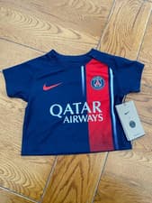 Image of Paris Saint-Germain Home Football Shirt - UK Size 3-6 Months - RRP £49.99.