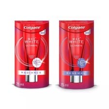 Image of Colgate Max White Ultimate Radiance & Renewal Whitening Toothpaste - 75ml