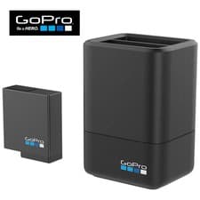 Image of GoPro Dual Battery Charger + Battery HERO 5 & HERO 6 Black Supercharger