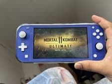 Image of Nintendo Switch Lite 32GB, Turquoise Blue, Handheld Game Console with Case