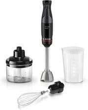Image of Bosch ErgoMaster Series 4 Hand Blender 3-in-1 Set, 1000W | MSM4B621GB | Black