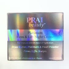 Image of Prai Beauty Platinum Firm & Lift Night Creme 50ml Brand New For Mature Skin