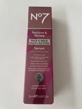 Image of No7 Restore & Renew Face & Neck Multi Action Anti-Ageing Serum (30ML BNIB)