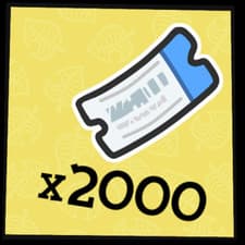 Image of [2000 Nook Miles Tickets] - Animal Crossings: New Horizons