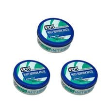 Image of PACK OF 3 - VO5 Matt Rework Paste Matt Finish Hair Paste Long Lasting Hold 75ml