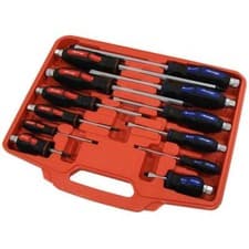 Image of Screwdriver Set - 12 Piece Flat/ phlips Combination (Genuine Neilsen CT0710)