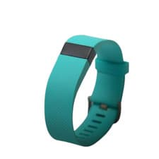 Image of Fitbit Charge HR Heart Rate Fitness Activity Sleep Tracker Wristband Teal Large