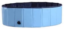 Image of Foldable Paddling Pool Dog & Child 100L Ball Pit - 80cm X 20cm - Blue
