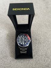 Image of Sekonda Men's Stainless Steel Watch Water Resistant 50 Meters