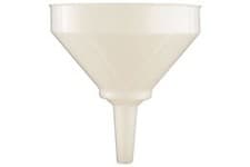 Image of LASER TOOLS 5432 Funnel 195mm White Extra Large Heavy Duty Workshop OE Quality