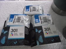 Image of HP 301 TRI COLOUR Original Ink Cartridge - CH562EE - OFFICE CLEARANCE-5 FOR SALE