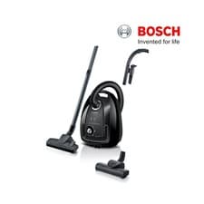 Image of Bosch Series 4 ProEco 850W Bagged Cylinder Vacuum Cleaner Black BGL38BA3GB