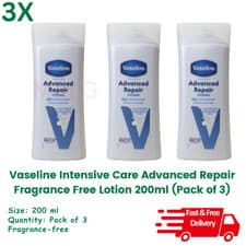 Image of Vaseline Intensive Care Advanced Repair Body Lotion 200ml - (Pack of 3)