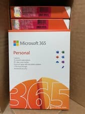 Image of Microsoft 365 Office Personal 5 Device 1 Year PC/Mac 2025 Sent today by Email