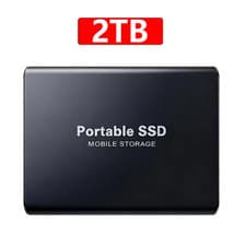 Image of 2TB External Hard Drive Disk Memory Storage USB 3.0 HDD for PC Laptop Phones