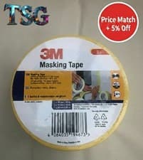 Image of 3M Masking Tape Multi-Pack (3 Rolls) – 19mm, 38mm, 50mm | 150m Total Length