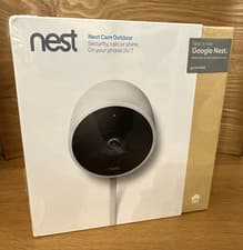 Image of GOOGLE NEST CAM OUTDOOR SECURITY CAMERA NC2100GB - SEALED BRAND NEW .