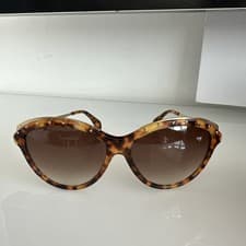 Image of Alexander McQueen Brown Frame Sunglasses without Case 4241/S 21K 58 15 135
