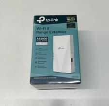 Image of TP-Link Wi-Fi 6 Range Extender AX3000 Dual Band RE700X OneMesh Wireless Booster